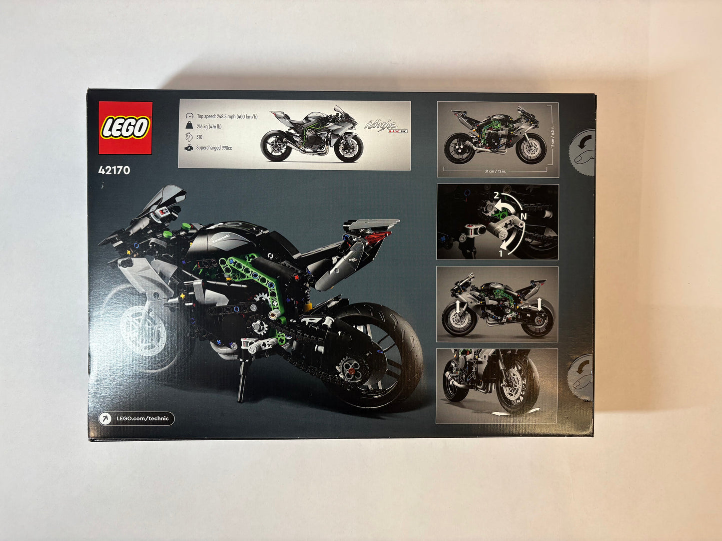 Lego 42170 Technic Kawasaki Ninja H2R