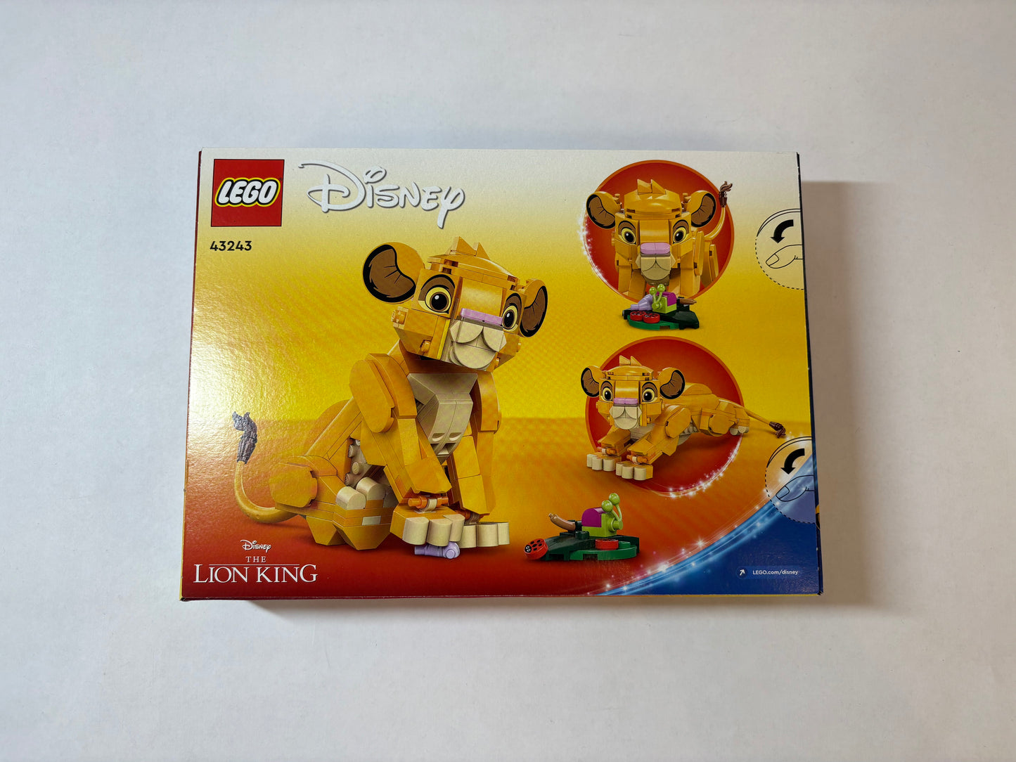 Lego 43243 Disney König der Löwen Simba