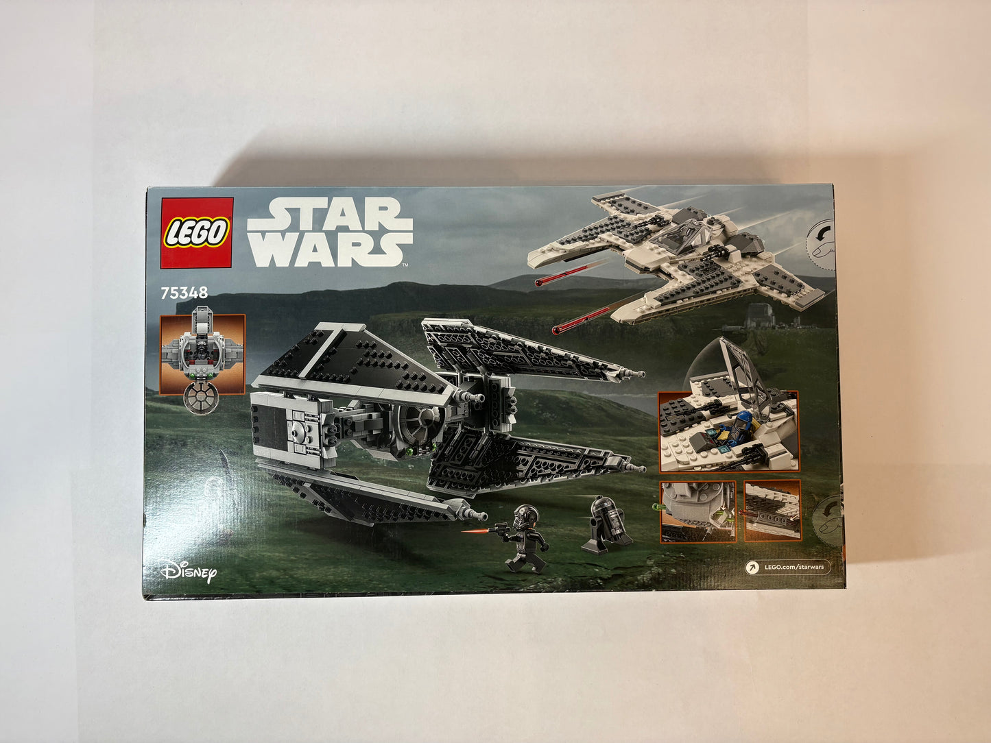 Lego 75348 Star Wars Mandalorian Fang Fighter vs Tie Fighter