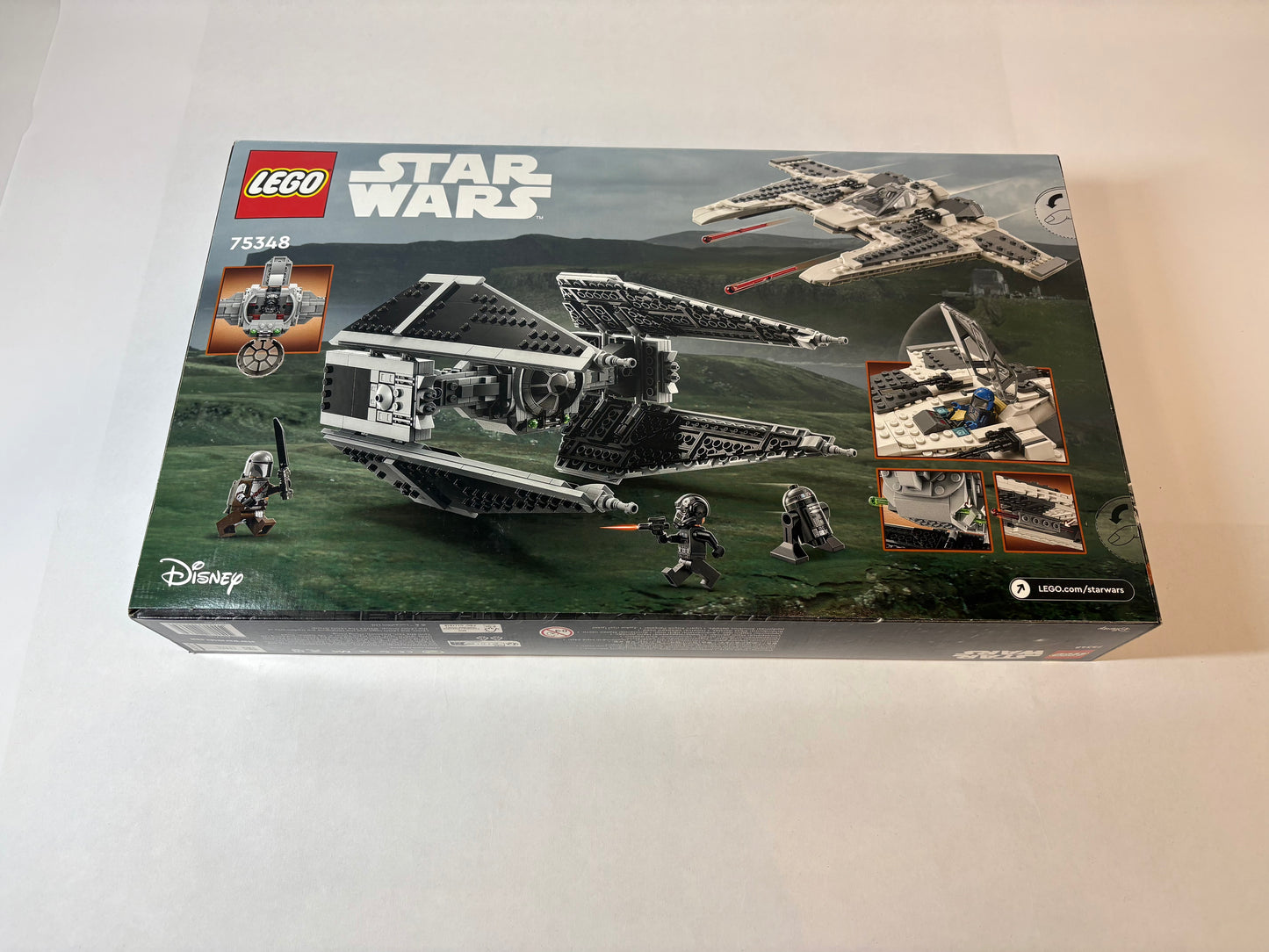 Lego 75348 Star Wars Mandalorian Fang Fighter vs Tie Fighter
