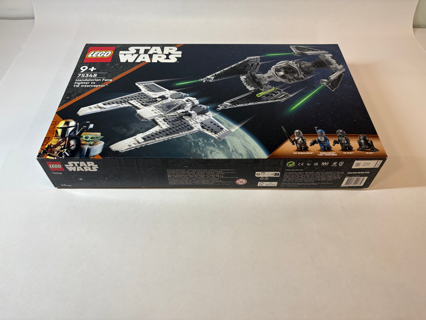 Lego 75348 Star Wars Mandalorian Fang Fighter vs Tie Fighter