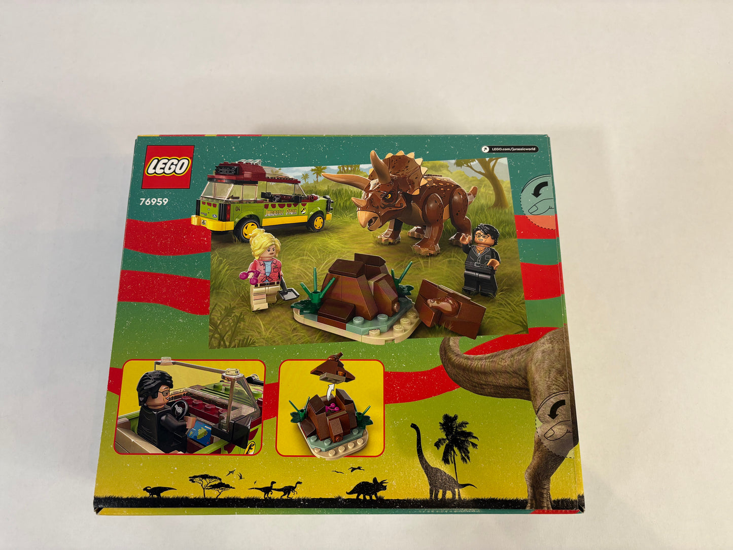 Lego 76959 Triceratops Research
