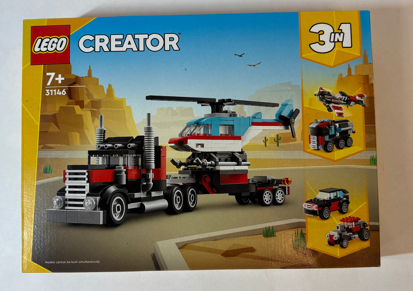 Lego 31146 Creator Tieflader mit Hubschrauber