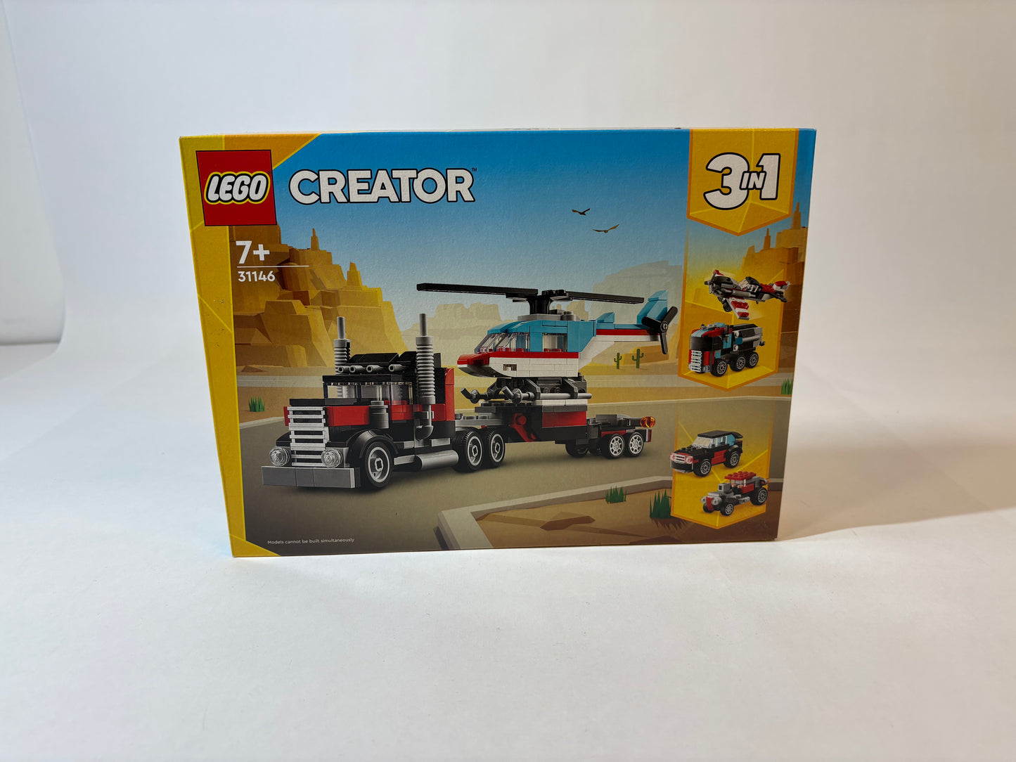 Lego 31146 Creator Tieflader mit Hubschrauber