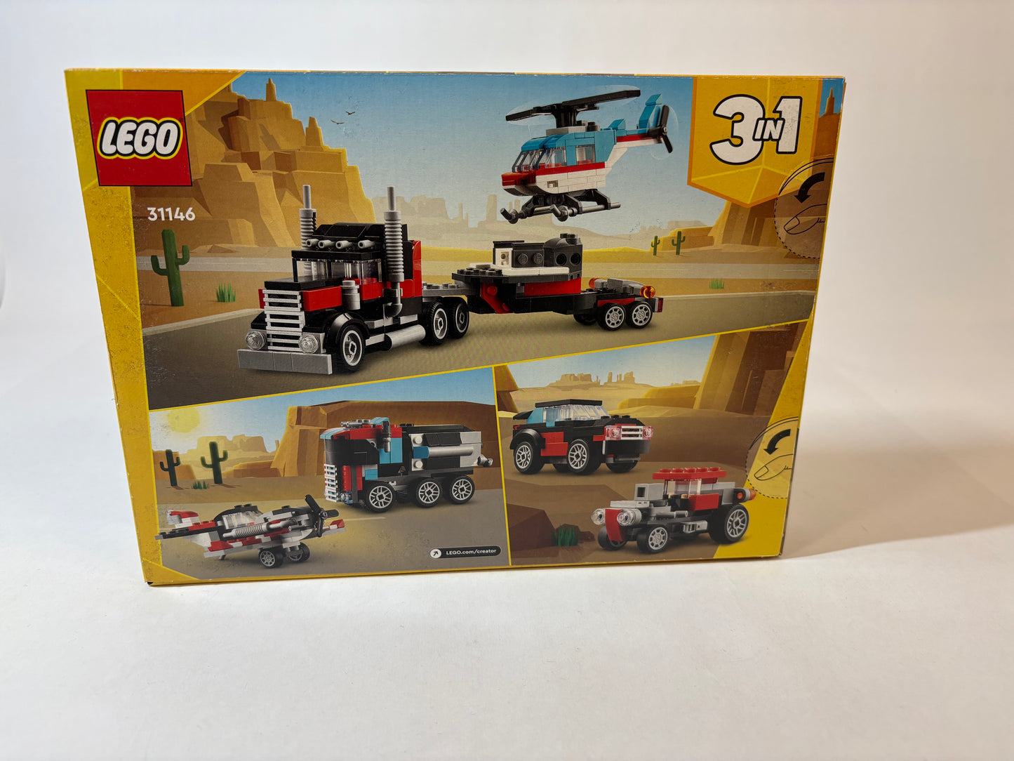 Lego 31146 Creator Tieflader mit Hubschrauber