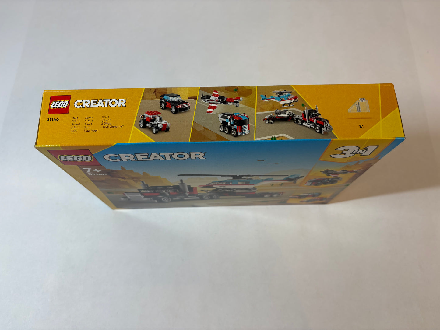 Lego 31146 Creator Tieflader mit Hubschrauber