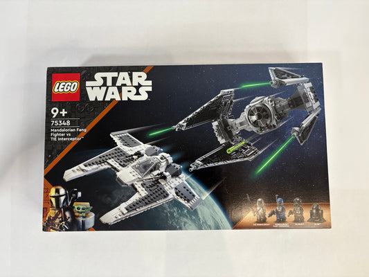 Lego 75348 Star Wars Mandalorian Fang Fighter vs Tie Fighter