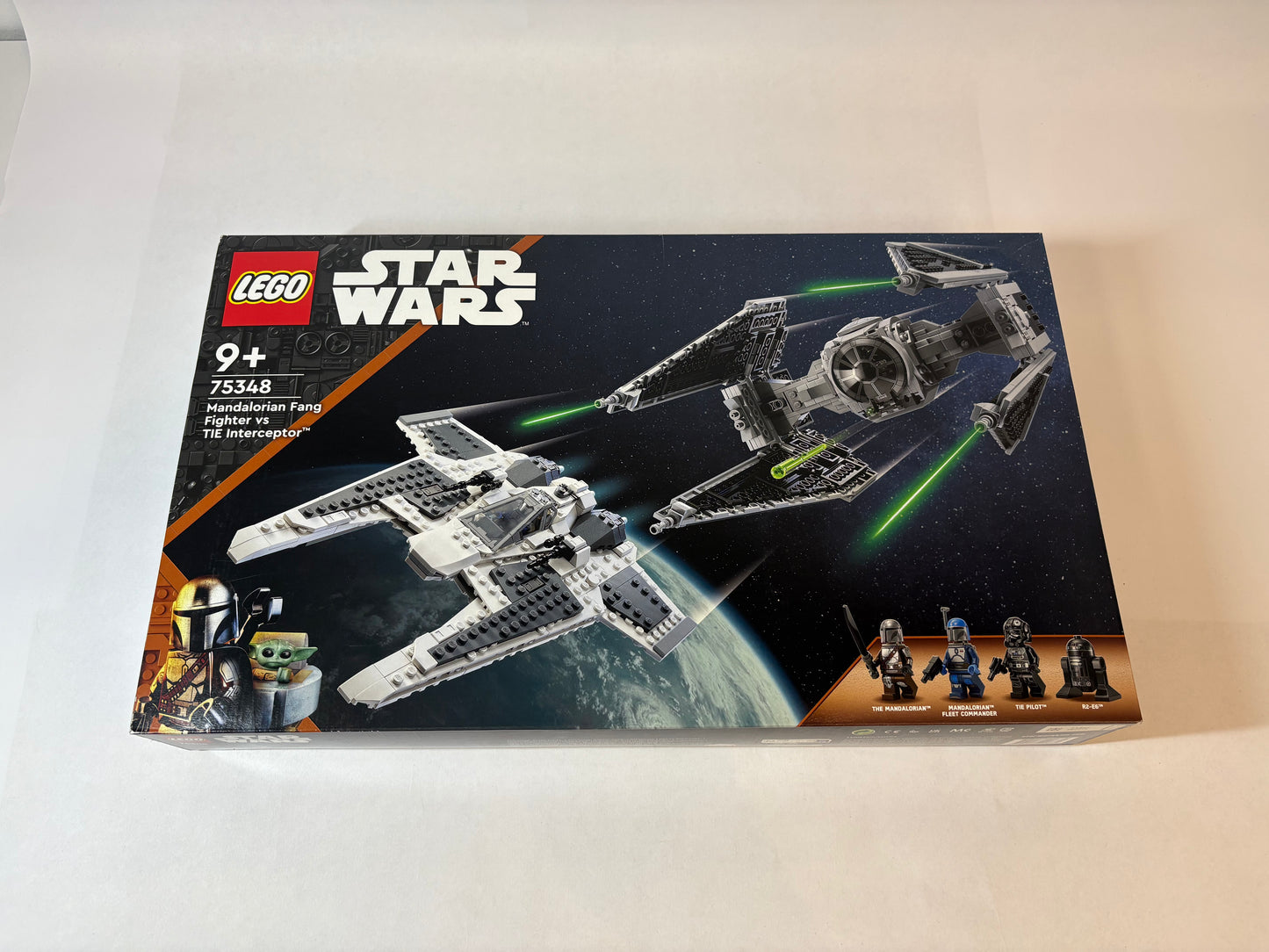 Lego 75348 Star Wars Mandalorian Fang Fighter vs Tie Fighter